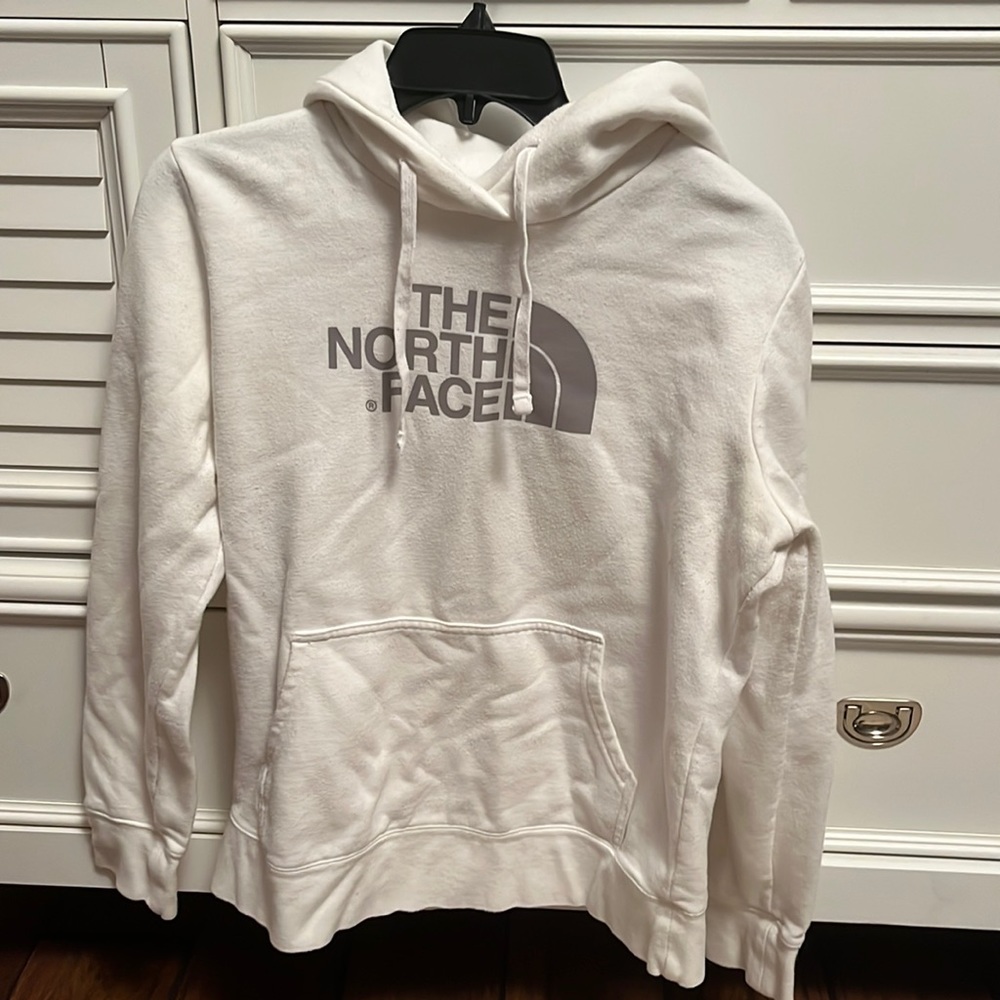 North face hooded sweatshirt size M